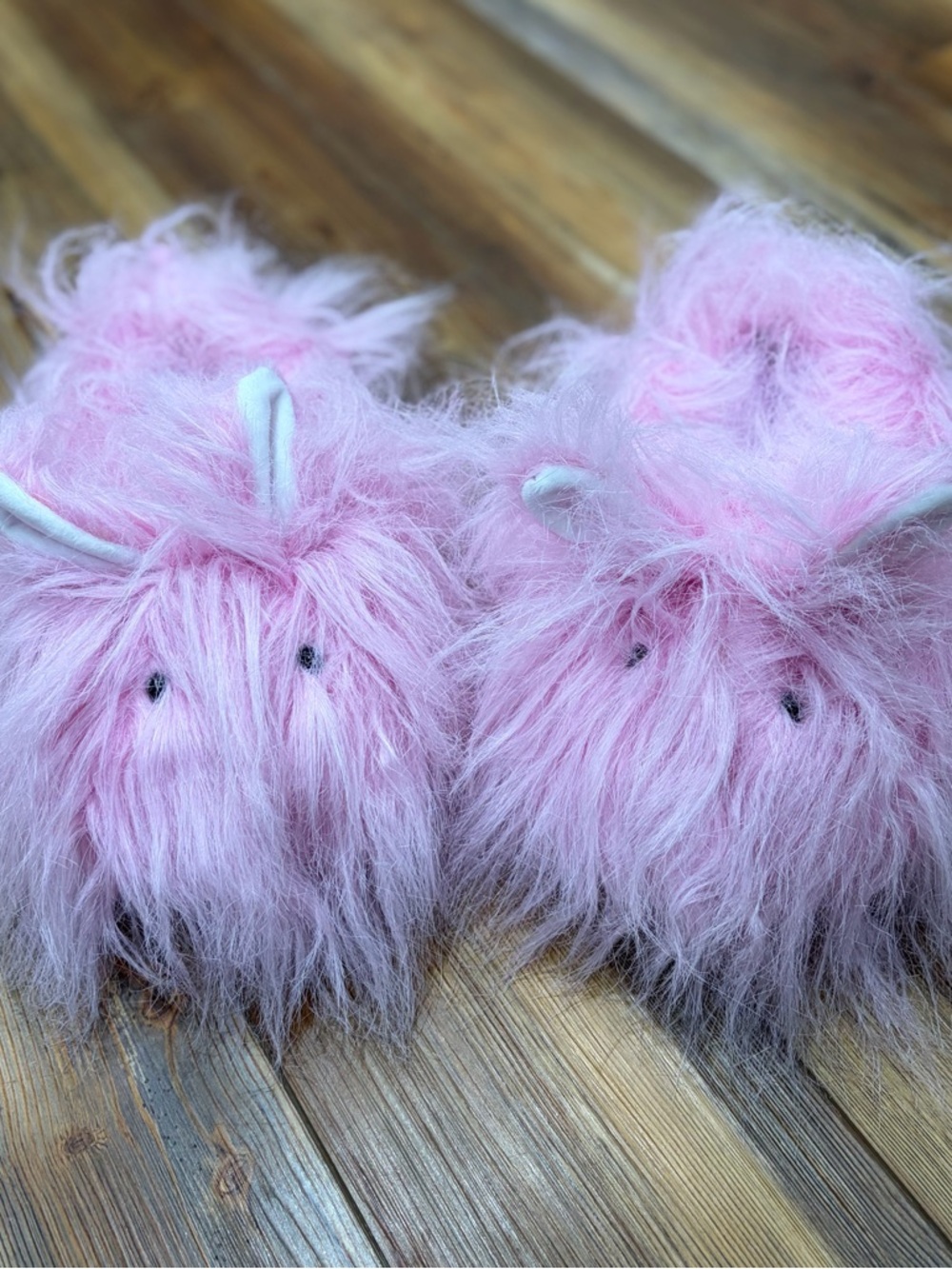 Skims Pink Bunny Rabbit Slippers - Picture 4 of 8